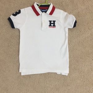 Boys Tommy Hilfiger polo. Size 6